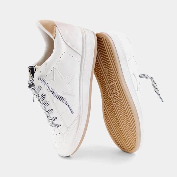 NEW SHU SHOP women's paz sneakers in white - Picture 8 of 10